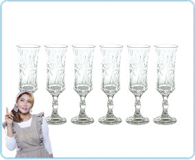 V905CSG Gelas Kristal Sloki
